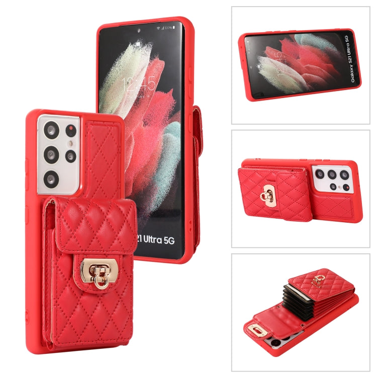 Custodia in pelle con slot carte per Samsung Galaxy S20