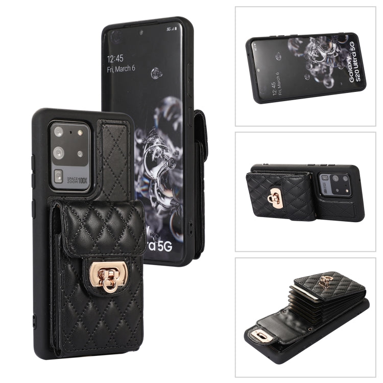 Custodia in pelle con slot carte per Samsung Galaxy S20