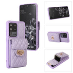 Custodia in pelle con slot carte per Samsung Galaxy S20