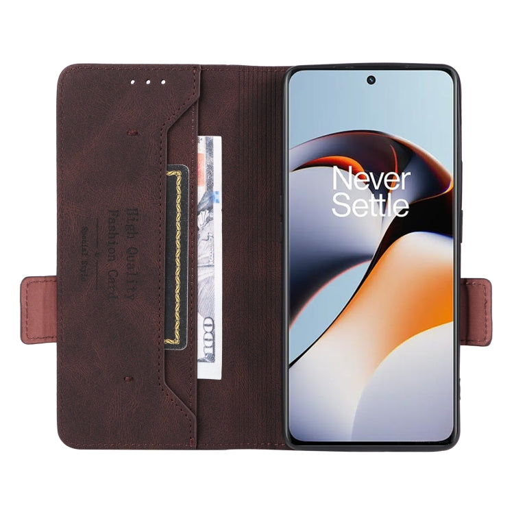 Custodia per telefono in pelle con chiusura magnetica, For OnePlus 11R 5G