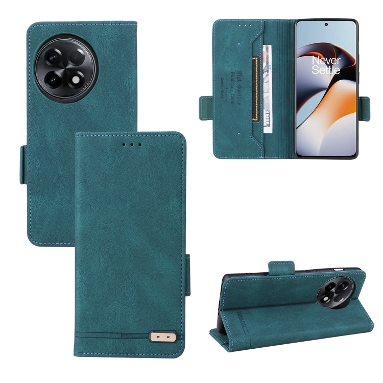 Custodia per telefono in pelle con chiusura magnetica, For OnePlus 11R 5G
