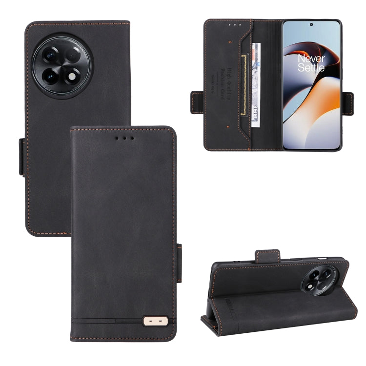 Custodia per telefono in pelle con chiusura magnetica, For OnePlus 11R 5G