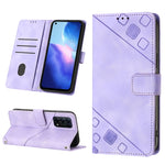 Custodia per telefono in pelle goffrata effetto pelle, For OPPO Reno4, For OPPO Reno5 4G / Reno5 5G, For OPPO Reno6 4G, For OPPO Reno8 T 5G/A1 Pro 5G Global