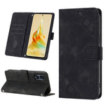 Custodia per telefono in pelle goffrata effetto pelle, For OPPO Reno4, For OPPO Reno5 4G / Reno5 5G, For OPPO Reno6 4G, For OPPO Reno8 T 5G/A1 Pro 5G Global