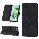 Custodia per telefono in pelle goffrata effetto pelle, For Xiaomi Poco X5 5G, For Xiaomi Poco X5 Pro 5G / Redmi Note 12 Pro Speed, For Sony XPreia ACE  III, For Sony XPreia 5 IV