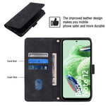 Custodia per telefono in pelle goffrata effetto pelle, For Xiaomi Poco X5 5G, For Xiaomi Poco X5 Pro 5G / Redmi Note 12 Pro Speed, For Sony XPreia ACE  III, For Sony XPreia 5 IV