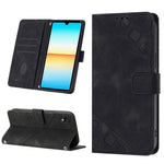 Custodia per telefono in pelle goffrata effetto pelle, For Xiaomi Poco X5 5G, For Xiaomi Poco X5 Pro 5G / Redmi Note 12 Pro Speed, For Sony XPreia ACE  III, For Sony XPreia 5 IV
