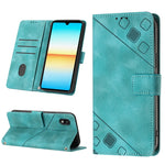 Custodia per telefono in pelle goffrata effetto pelle, For Xiaomi Poco X5 5G, For Xiaomi Poco X5 Pro 5G / Redmi Note 12 Pro Speed, For Sony XPreia ACE  III, For Sony XPreia 5 IV