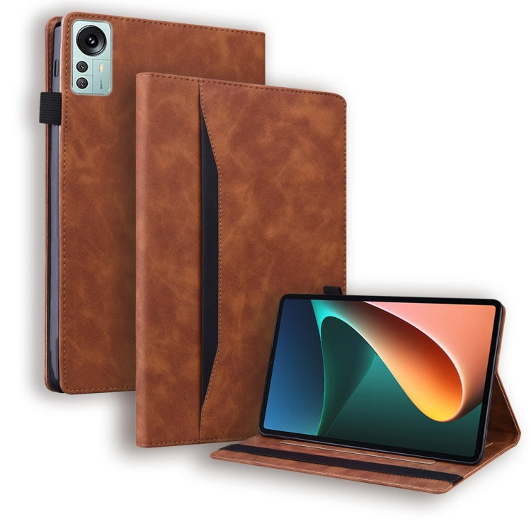 Custodia per tablet in pelle flip orizzontale antiurto aziendale, For Xiaomi Pad 5 Pro 12.4 inch, For Lenovo Tab P11 Pro Gen 2, For Lenovo Tab M10 Plus 10.6 3rd Gen 2022