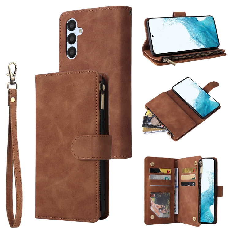 Custodia portafoglio in pelle per Samsung Galaxy A54 5G