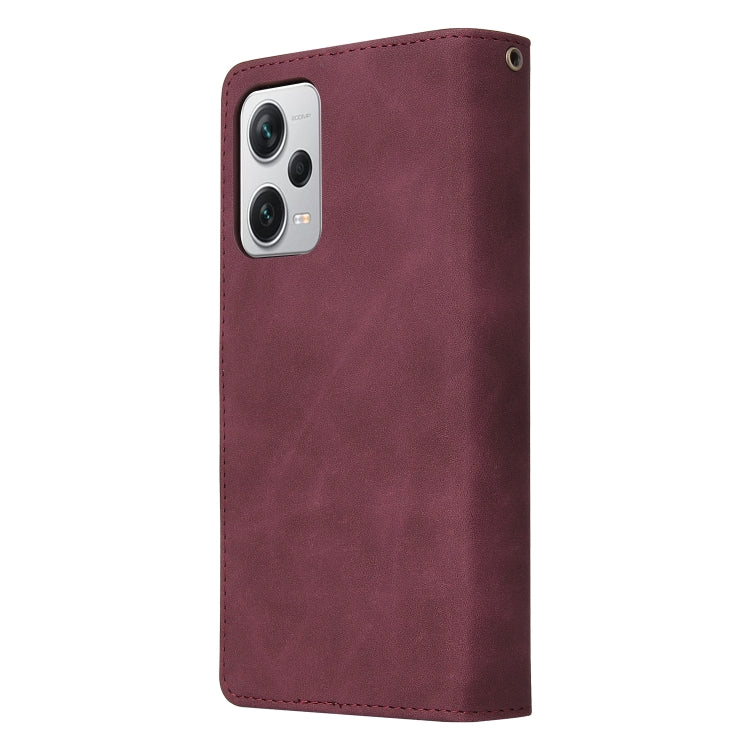 Custodia portafoglio in pelle per Xiaomi Redmi Note 12 Pro+