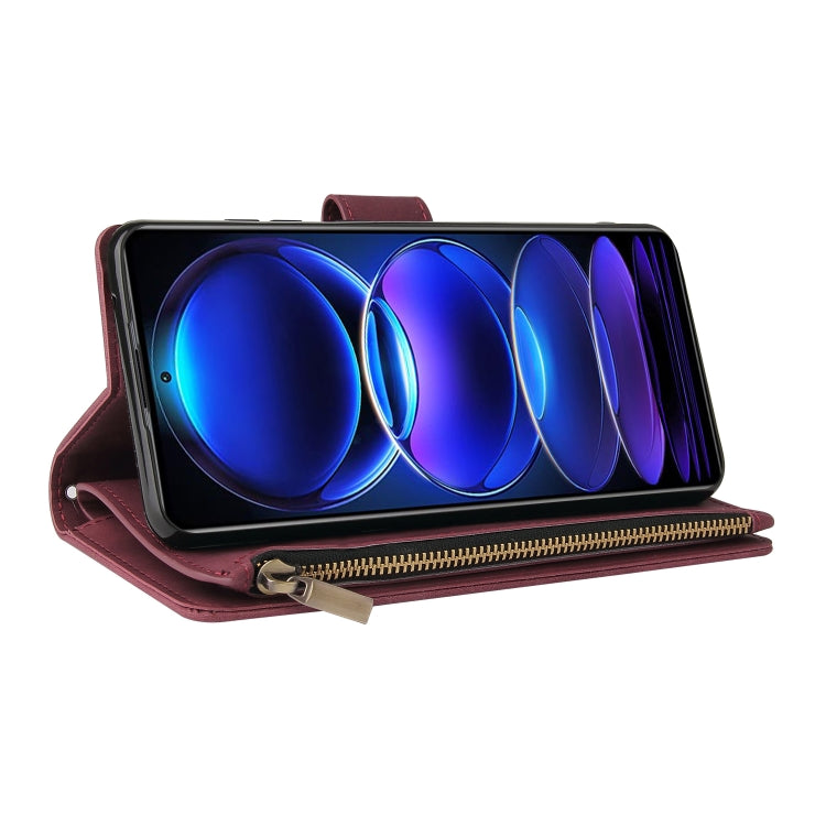 Custodia portafoglio in pelle per Xiaomi Redmi Note 12 Pro+