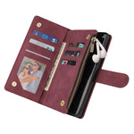 Custodia portafoglio in pelle per Xiaomi Redmi Note 12 Pro+