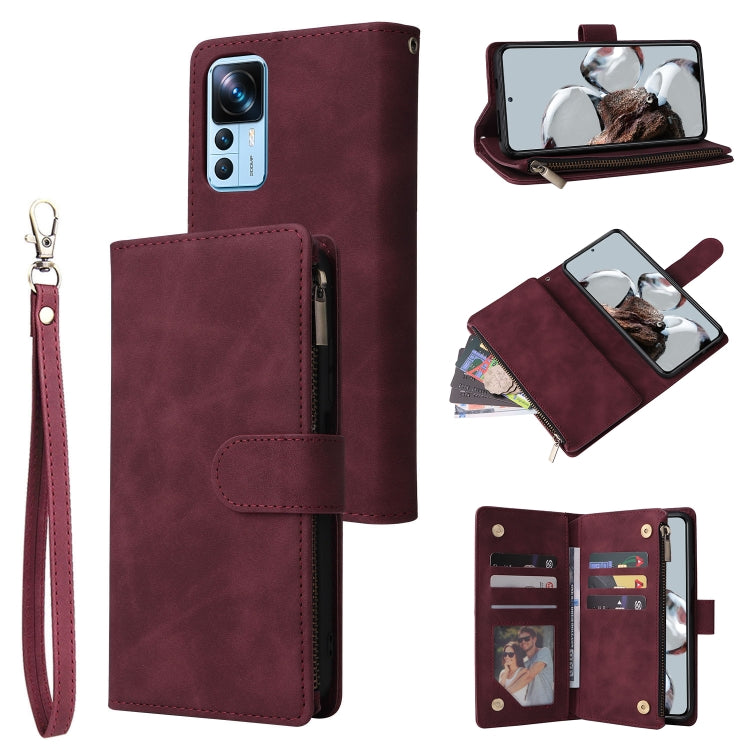 Custodia portafoglio in pelle per Xiaomi Redmi Note 12 Pro+