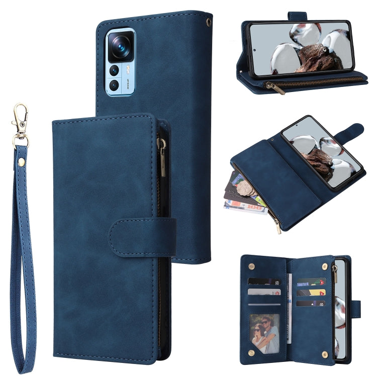Custodia portafoglio in pelle per Xiaomi Redmi Note 12 Pro+