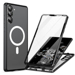 Custodia in vetro temperato magnetica per Samsung Galaxy S21 5G