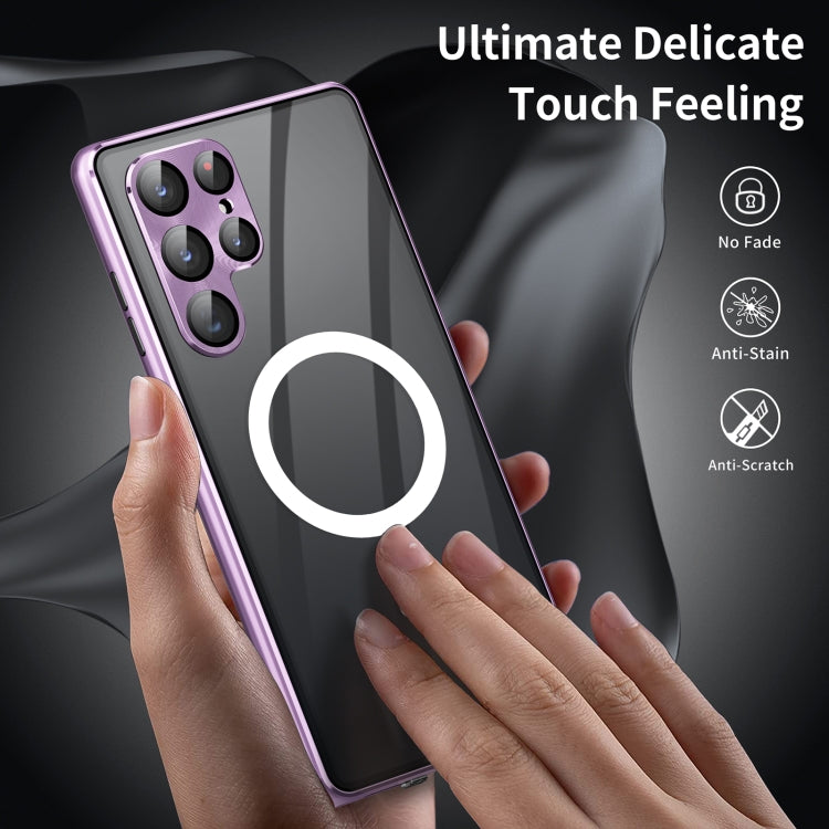 Custodia in vetro temperato magnetica per Samsung Galaxy S21 5G