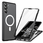 Custodia in vetro temperato magnetica per Samsung Galaxy S21 5G