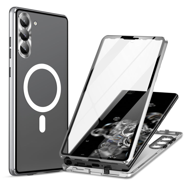 Custodia in vetro temperato magnetica per Samsung Galaxy S21 5G
