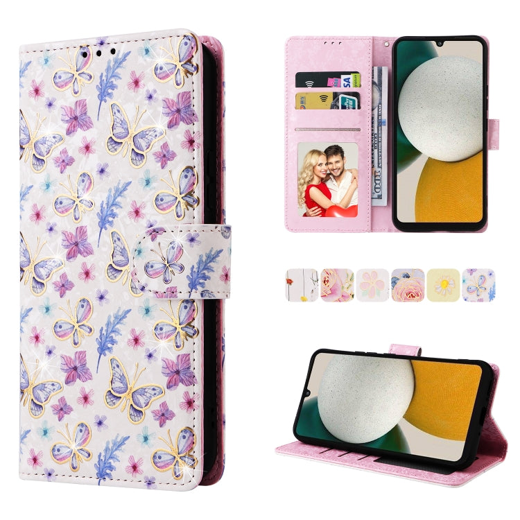 Custodia portafoglio in pelle RFID per Samsung Galaxy A54 5G