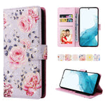 Custodia portafoglio in pelle RFID per Samsung Galaxy A54 5G