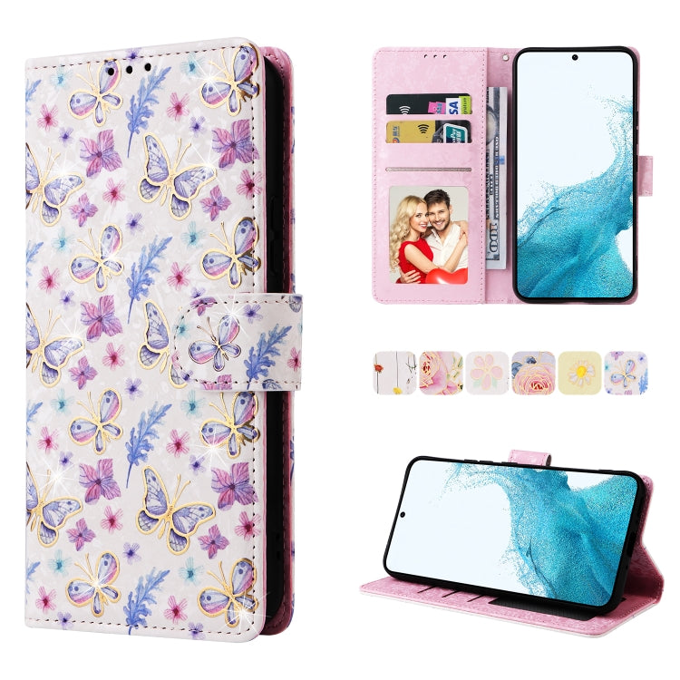 Custodia portafoglio in pelle RFID per Samsung Galaxy A54 5G