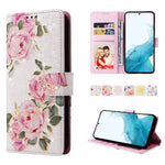 Custodia portafoglio in pelle RFID per Samsung Galaxy A54 5G