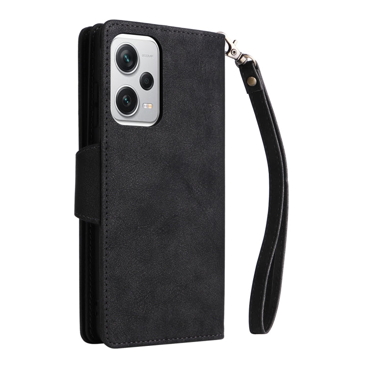 Custodia portafoglio in pelle per Xiaomi Redmi Note 12 Pro+