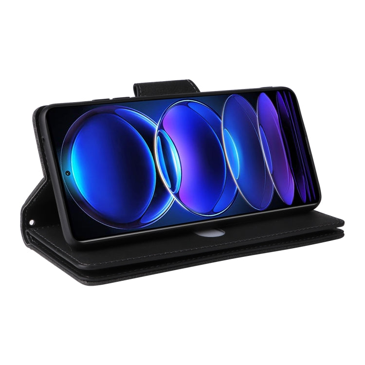 Custodia portafoglio in pelle per Xiaomi Redmi Note 12 Pro+