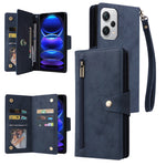 Custodia portafoglio in pelle per Xiaomi Redmi Note 12 Pro+