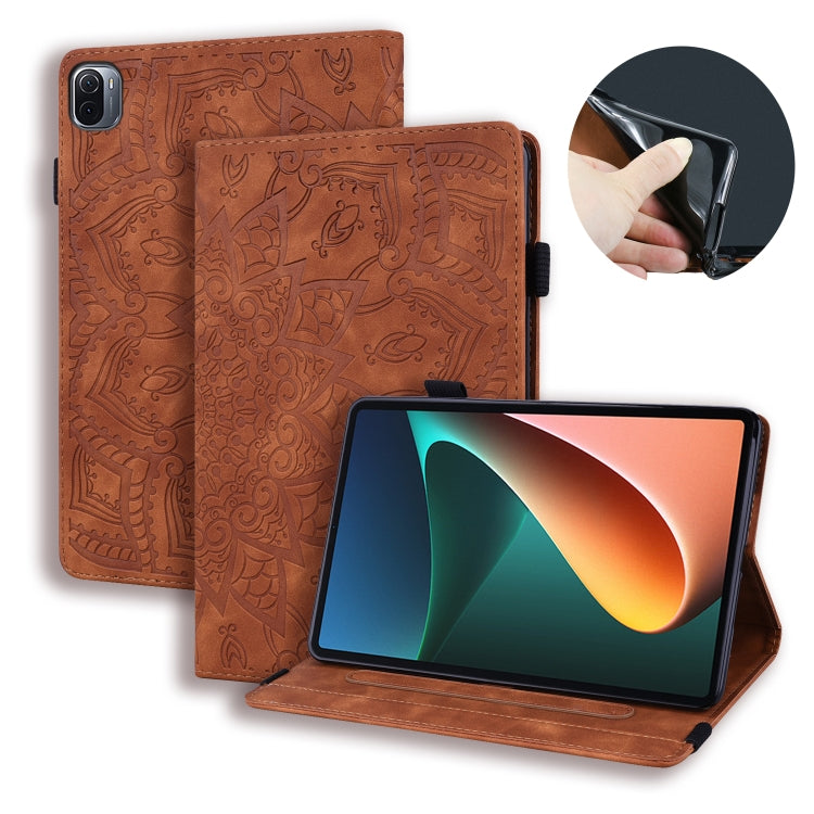 Custodia per tablet in pelle flip goffrata con texture di vitello, For Xiaomi Pad 5 Pro 12.4 inch, For Lenovo Tab M10 Plus 10.6 3rd Gen 2022, For Amazon Kindle Fire 7 2022
