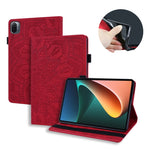 Custodia per tablet in pelle flip goffrata con texture di vitello, For Xiaomi Pad 5 Pro 12.4 inch, For Lenovo Tab M10 Plus 10.6 3rd Gen 2022, For Amazon Kindle Fire 7 2022