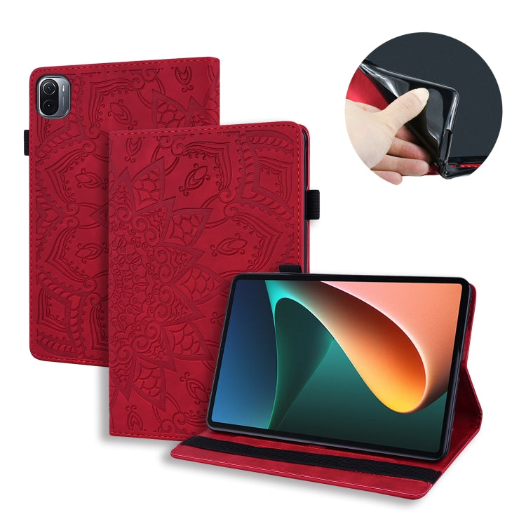 Custodia per tablet in pelle flip goffrata con texture di vitello, For Xiaomi Pad 5 Pro 12.4 inch, For Lenovo Tab M10 Plus 10.6 3rd Gen 2022, For Amazon Kindle Fire 7 2022