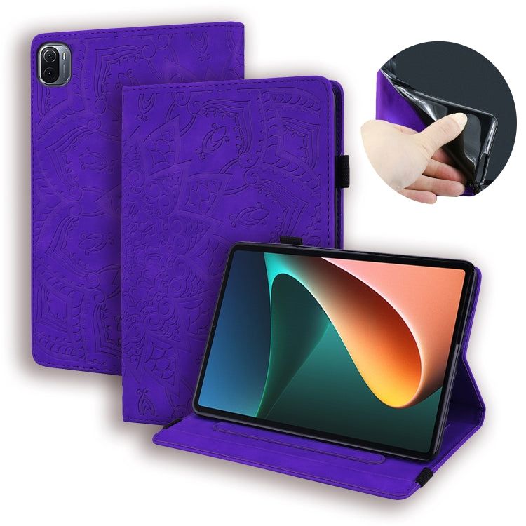 Custodia per tablet in pelle flip goffrata con texture di vitello, For Xiaomi Pad 5 Pro 12.4 inch, For Lenovo Tab M10 Plus 10.6 3rd Gen 2022, For Amazon Kindle Fire 7 2022