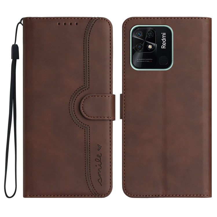 Custodia per cellulare in pelle con motivo a cuore, For Xiaomi Redmi 10C 4G Global/10 India/10 Power, For Xiaomi Redmi A1+, For Xiaomi Redmi Note 7, For Xiaomi Redmi Note 8