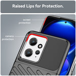 Custodia protettiva morbida per telefono Thunderbolt antiurto in TPU, For Xiaomi Redmi Note 12 4G Global