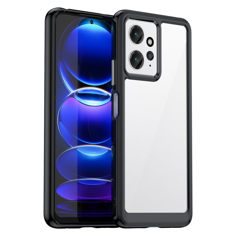 Custodia per telefono in acrilico + TPU serie colorata, For Xiaomi Redmi Note 12 4G Global