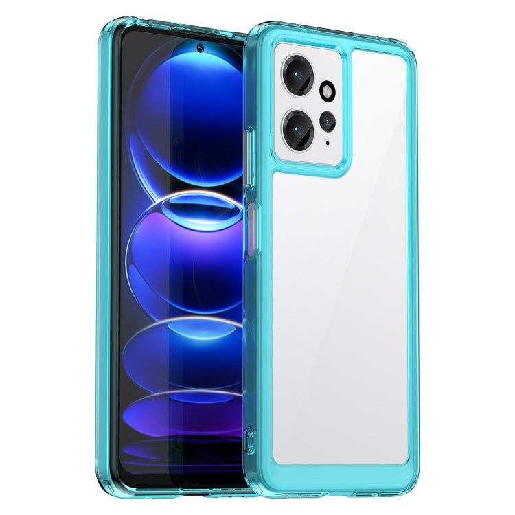 Custodia per telefono in acrilico + TPU serie colorata, For Xiaomi Redmi Note 12 4G Global