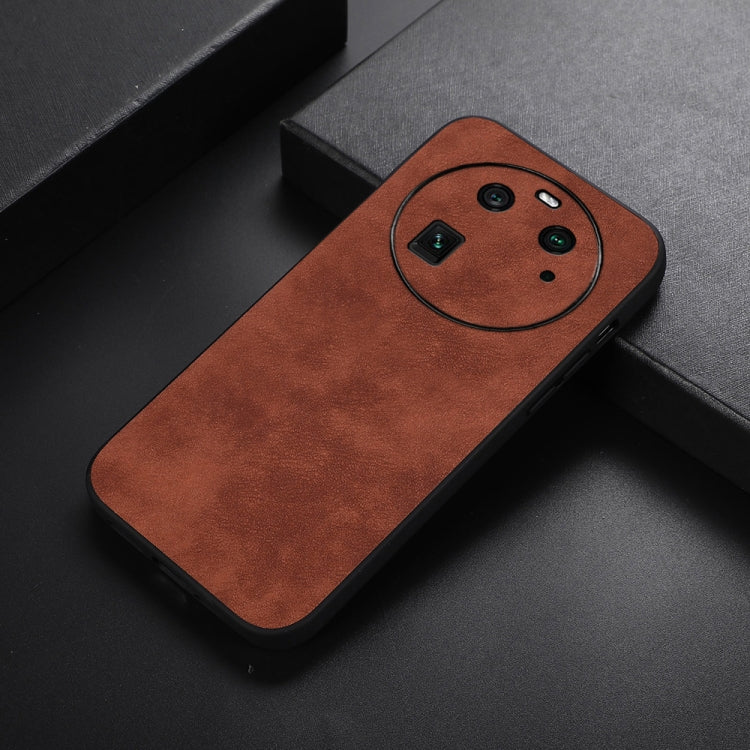 Custodia per telefono PU Texture Marocco, For OPPO Find X6, For OPPO Find X6 Pro
