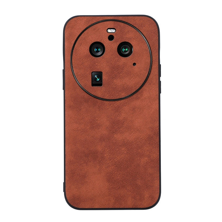 Custodia per telefono PU Texture Marocco, For OPPO Find X6, For OPPO Find X6 Pro