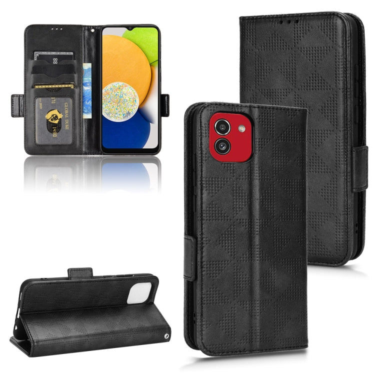 Custodia portafoglio in pelle per Samsung Galaxy A03 Core