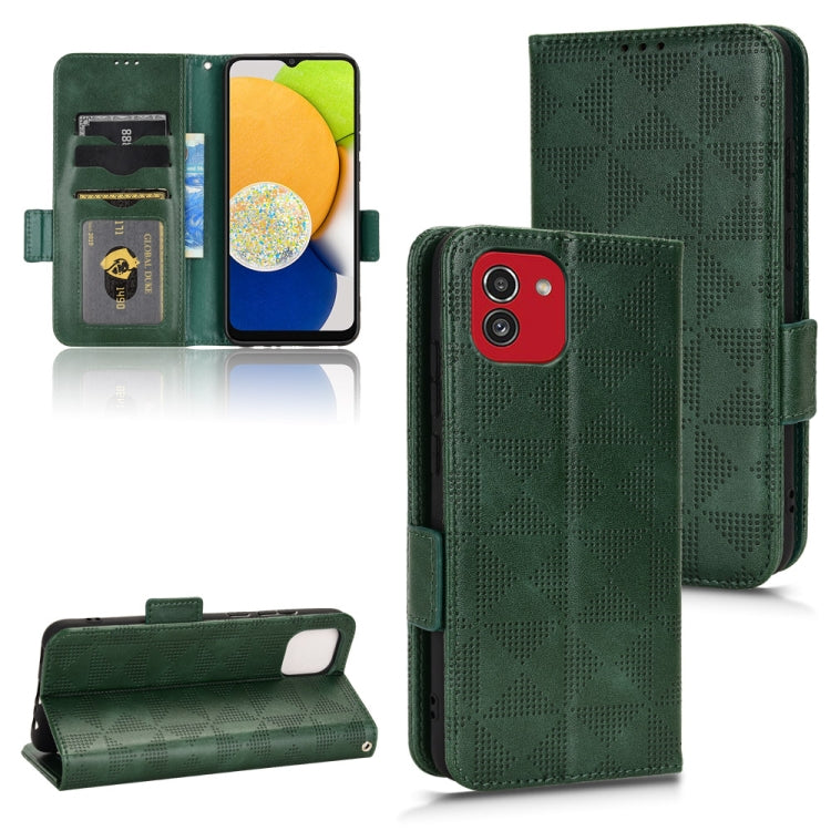 Custodia portafoglio in pelle per Samsung Galaxy A03 Core