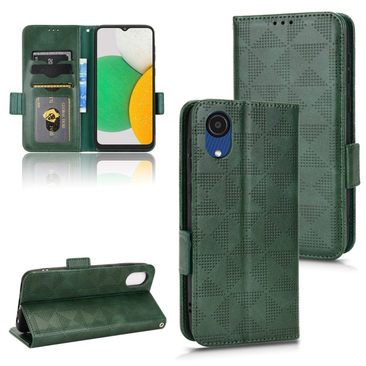 Custodia portafoglio in pelle per Samsung Galaxy A03 Core