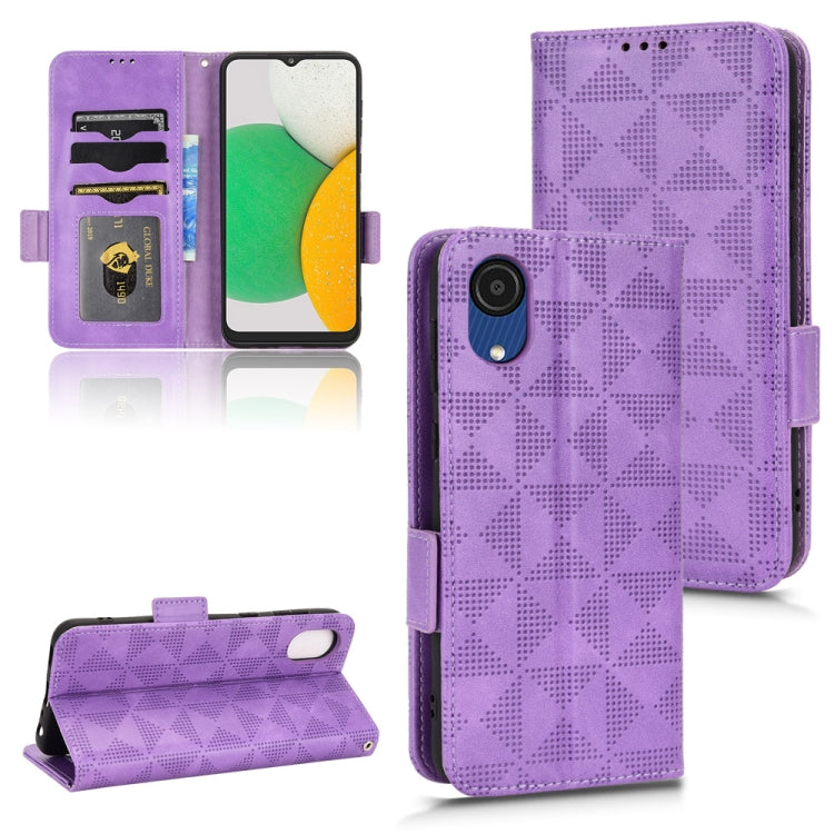 Custodia portafoglio in pelle per Samsung Galaxy A03 Core