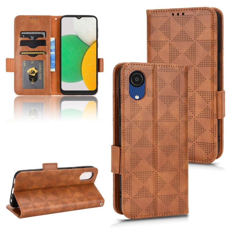 Custodia portafoglio in pelle per Samsung Galaxy A03 Core
