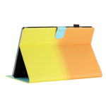 Custodia tablet in pelle sfumata con cuciture per Kindle e Samsun
