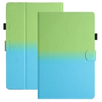 Custodia tablet in pelle sfumata con cuciture per Kindle e Samsun
