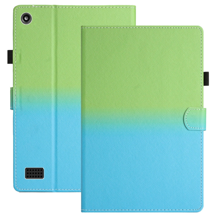 Custodia tablet in pelle sfumata con cuciture per Kindle e Samsun
