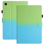 Custodia tablet in pelle sfumata con cuciture per Kindle e Samsun