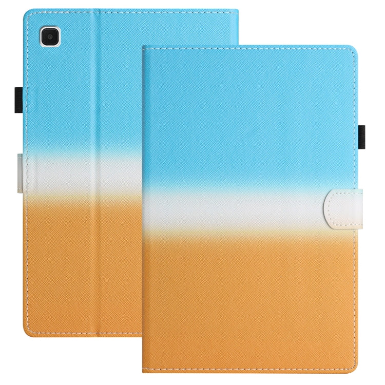 Custodia tablet in pelle sfumata con cuciture per Kindle e Samsun